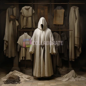 Medieval monk robes