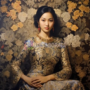 An Indonesian bride