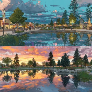 Stony Plain reflections idea